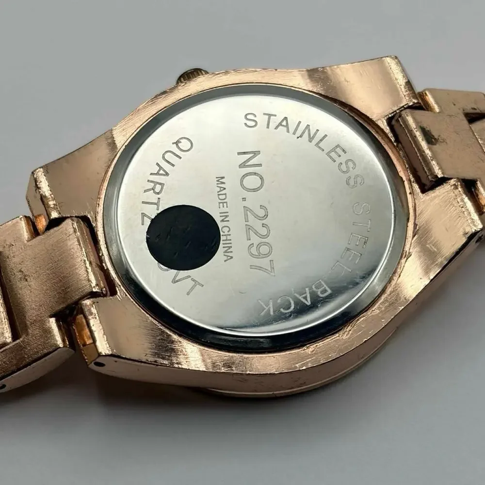 Rose Gold & Pink Watch